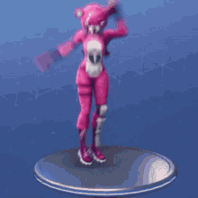 pink fortnite dance