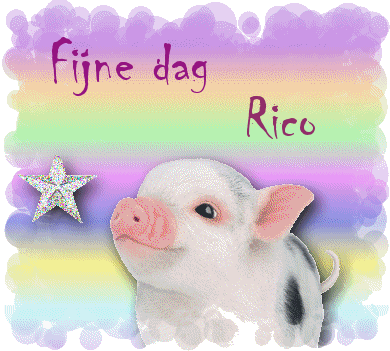 Rico Rico Name Sticker