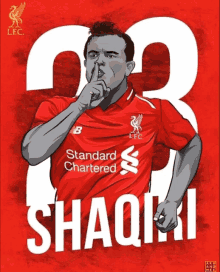 Shaqiri Liverpool GIF - Shaqiri Liverpool Quiet GIFs