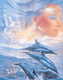 Love Dolphin GIF - Love Dolphin Glitter Dolphin GIFs