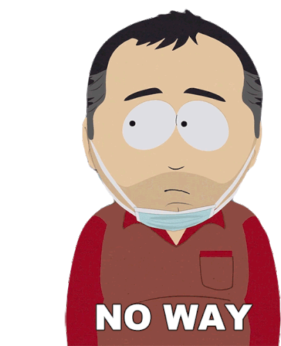 No Way Stan Marsh Sticker - No Way Stan Marsh South Park Stickers