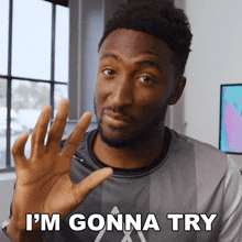 Im Gonna Try Marques Brownlee GIF - Im Gonna Try Marques Brownlee Ill Give It A Shot GIFs
