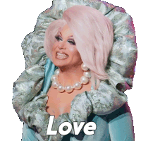 Love Alexis Michelle Sticker - Love Alexis Michelle Rupauls Drag Race All Stars Stickers