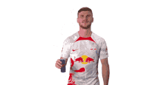 bottoms up timo werner rb leipzig cheers salute
