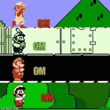 Gm Mario GIF - Gm Mario Gamer GIFs
