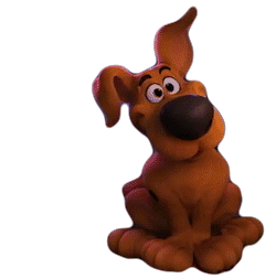 Happy Scooby Sticker - Happy Scooby Frank Welker Stickers