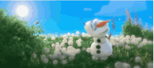 Frozen Snowman GIF
