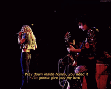 Led Zeppelin Wanna Whole Lotta Love GIF - Led Zeppelin Wanna Whole Lotta Love Way Down Inside GIFs