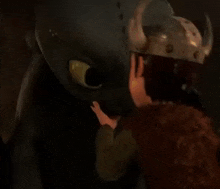 Toothless Hugs Hiccup Httyd GIF - Toothless Hugs Hiccup Httyd Hug GIFs