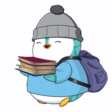 school book books penguin study