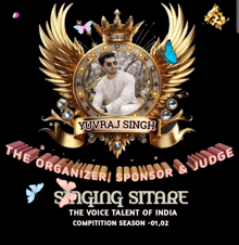 yuvraj singh is the organizer sponsor and judge for singing stare