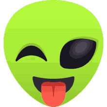winking alien