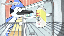 Milk Mordecai GIF