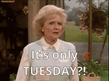 Tuesday Betty White GIF - Tuesday Betty White Faint GIFs