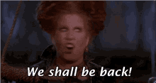 hocus pocus sanderson sisters we shall be back witches witch