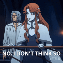 No I Dont Think So Lenore GIF - No I Dont Think So Lenore Castlevania GIFs