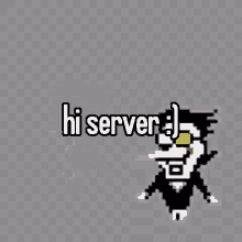 Lewisave Spamton GIF - Lewisave Spamton Hi Server GIFs