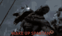 wake up spartan kratos kratos god of war punching
