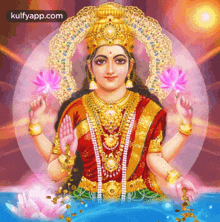 Goddess-lakshmi.Gif GIF - Goddess-lakshmi Gods Kulfy GIFs
