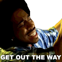 Get Out The Way Ludacris Sticker - Get Out The Way Ludacris Move Bitch Song Stickers