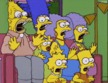 Aaahhhhh GIF - The Simpsons Family Shocked GIFs