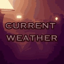 Current Weather Weather Report GIF