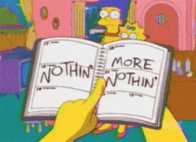 Moe Simpson GIF - Moe Simpson Nothing GIFs
