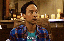 Ouch Abed-nadir GIF - Ouch Abed-nadir Community-tv-show GIFs