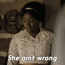 She Ain'T Wrong Esme GIF - She Ain'T Wrong Esme Lawmen Bass Reeves GIFs