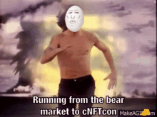 J2nomad Sus Nomad GIF - J2nomad Sus Nomad Nomad Running From Bear Market To Cnftcon GIFs