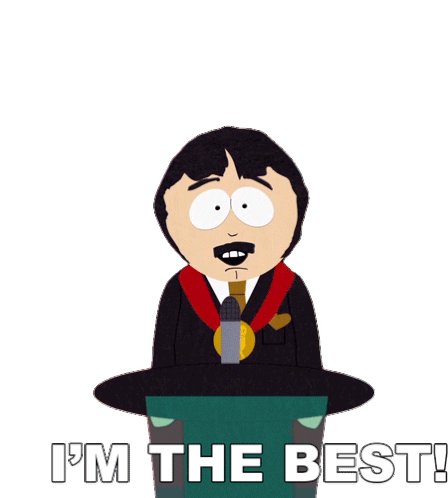 Im The Best Randy Marsh Sticker - Im The Best Randy Marsh South Park Stickers