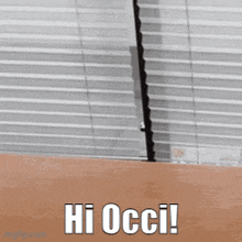 Hi Occi GIF - Hi Occi Eden GIFs