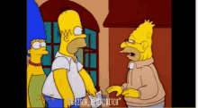 Homer Bart GIF - Homer Bart Abe Simpson GIFs