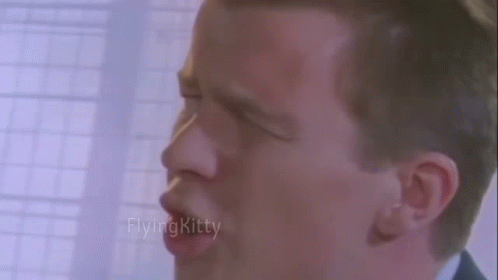 Never gonna give you up rickroll GIF on GIFER - by Kat