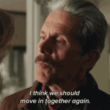 I Think We Should Move In Together Again The Good Fight GIF - I Think We Should Move In Together Again The Good Fight Lets Move In GIFs