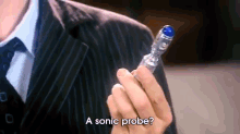 A Sonic Probe? GIF - Sonic Probe Doctor Who GIFs