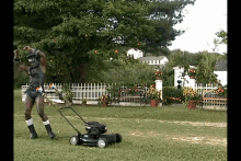 mower landscaping