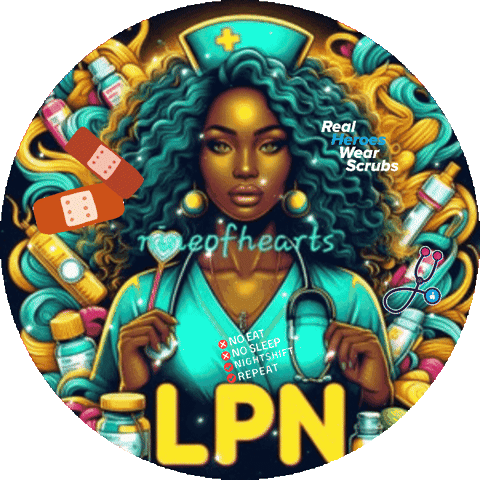 Nurse Lpn Sticker - Nurse Lpn Stickers