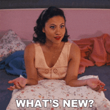 What'S New Olivia GIF - What'S New Olivia Grease Rise Of The Pink Ladies GIFs