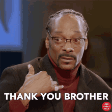 thank you brother snoop dogg red table talk thanks ty