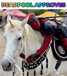 Merpool Deadpool GIF - Merpool Deadpool Unicorn GIFs