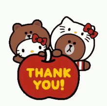 Thank You Hello Kitty GIF
