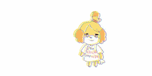Isabelle Animal Crossing GIF - Isabelle Animal Crossing Static GIFs