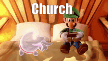 Luigi Sleep GIF - Luigi Sleep Church GIFs