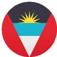 Antigua And Barbuda Flags Sticker - Antigua And Barbuda Flags Joypixels Stickers