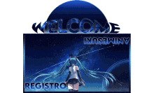 welcome registro register stars hatsune miku
