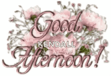 Good Afternoon Flowers GIF - Good Afternoon Flowers Kendall GIFs