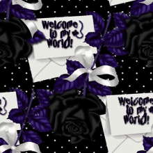 Gina101 Welcome To My World GIF - Gina101 Welcome To My World Violet GIFs