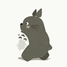 Totoro Walking Gifs Tenor