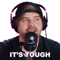 It'S Tough Jared Dines Sticker - It'S Tough Jared Dines The Dickeydines Show Stickers